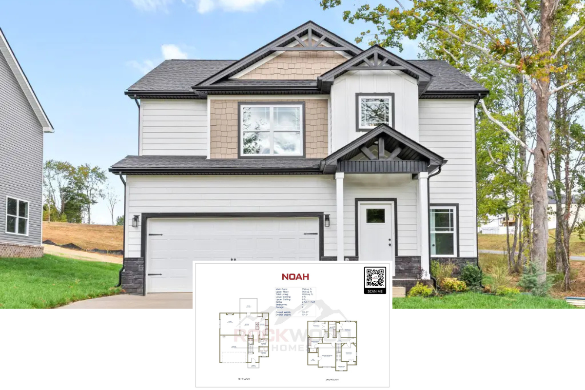 Modern Farmhouse 4-Bedroom Home with Covered Patio and Double Garage (1,720 Sq. Ft. Floor Plan)