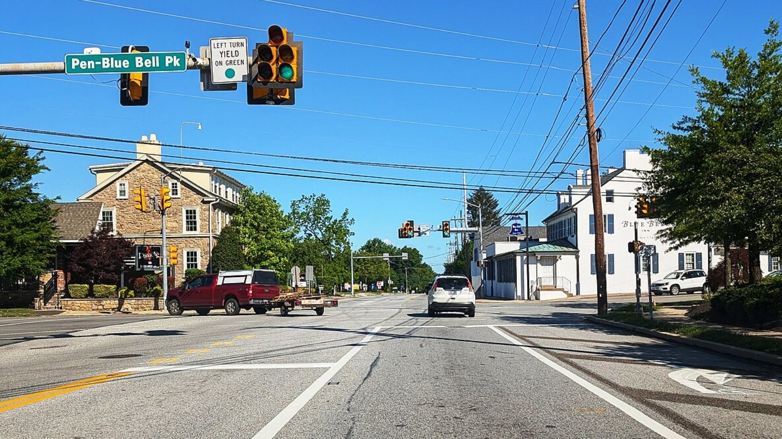 Blue Bell PA Town Image