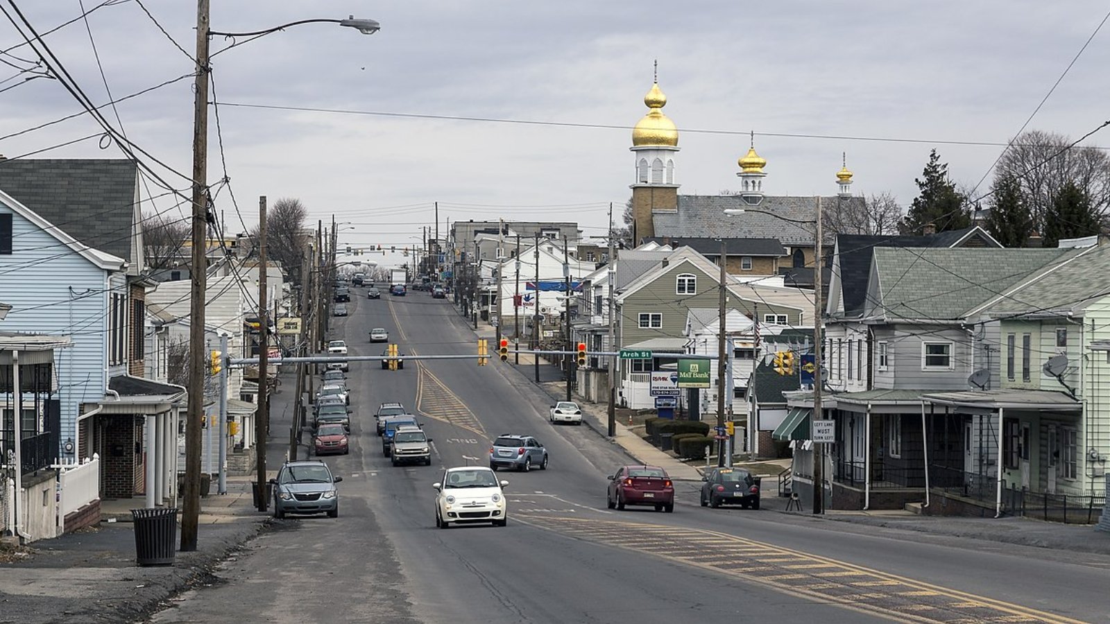 Frackville PA Town Image