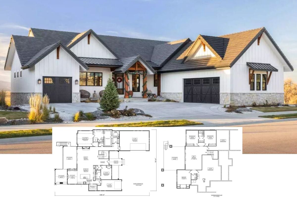Harriston Hills 2-Bedroom Modern Farmhouse with Walkout Basement and Open-Concept Living (Floor Plan)