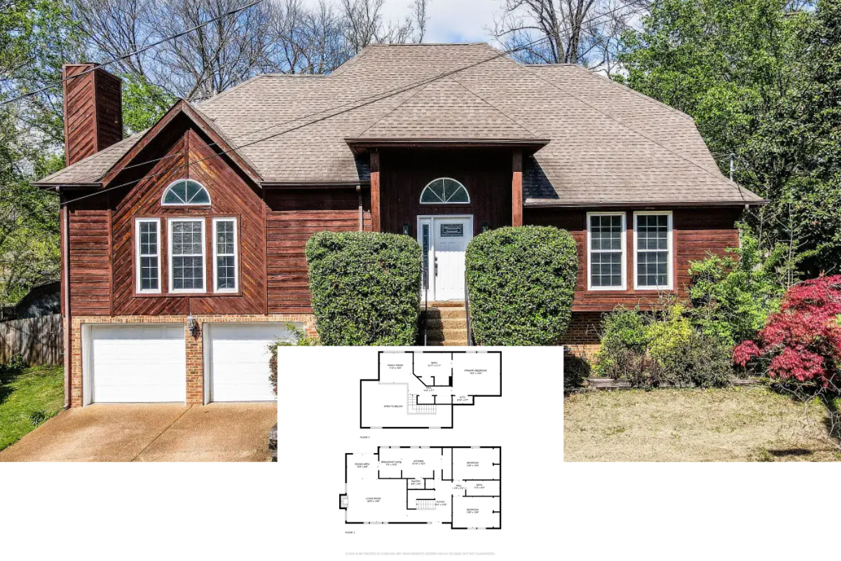 3-Bedroom Rustic-Style Home with Walk-In Attic and Double Garage (2,026 Sq. Ft. Floor Plan)