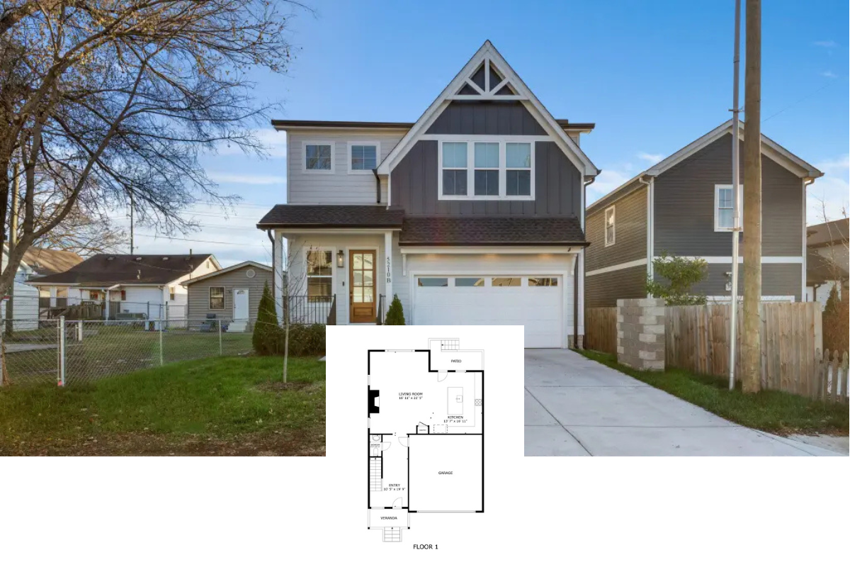 3-Bedroom Contemporary Home with Open-Concept Layout and Covered Patio (2,245 Sq. Ft. Floor Plan)