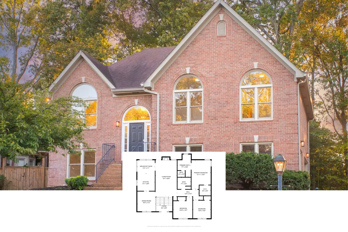 4-Bedroom Colonial-Style Home with 3-Car Side-Entry Garage and Rear Deck (2,294 Sq. Ft. Floor Plan)