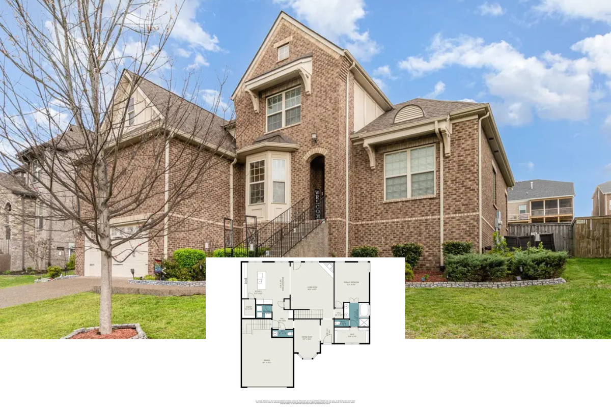Traditional-Style 4-Bedroom Home with Open Floor Plan and a Bonus Room (2,802 Sq. Ft. Floor Plan)