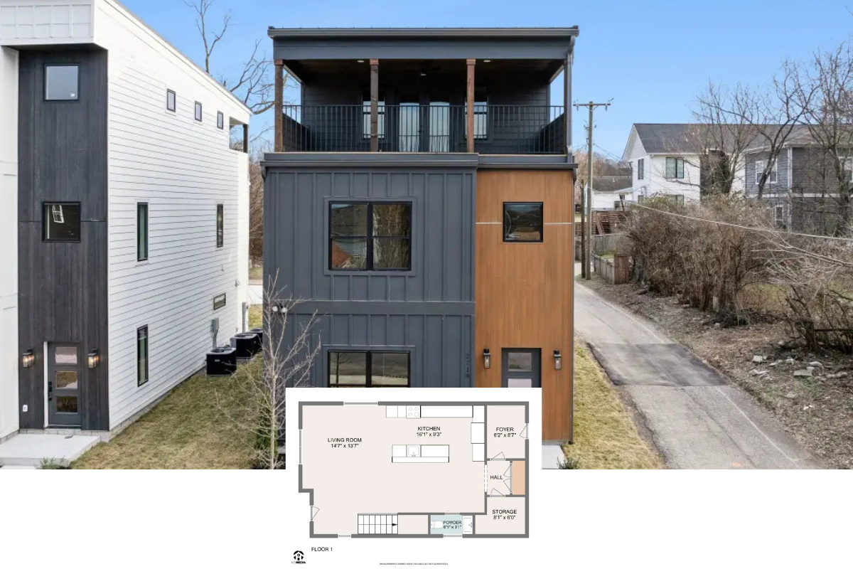 Contemporary-Style 3-Bedroom Home with Open-Concept Layout and Balcony (2,272 Sq. Ft. Floor Plan)