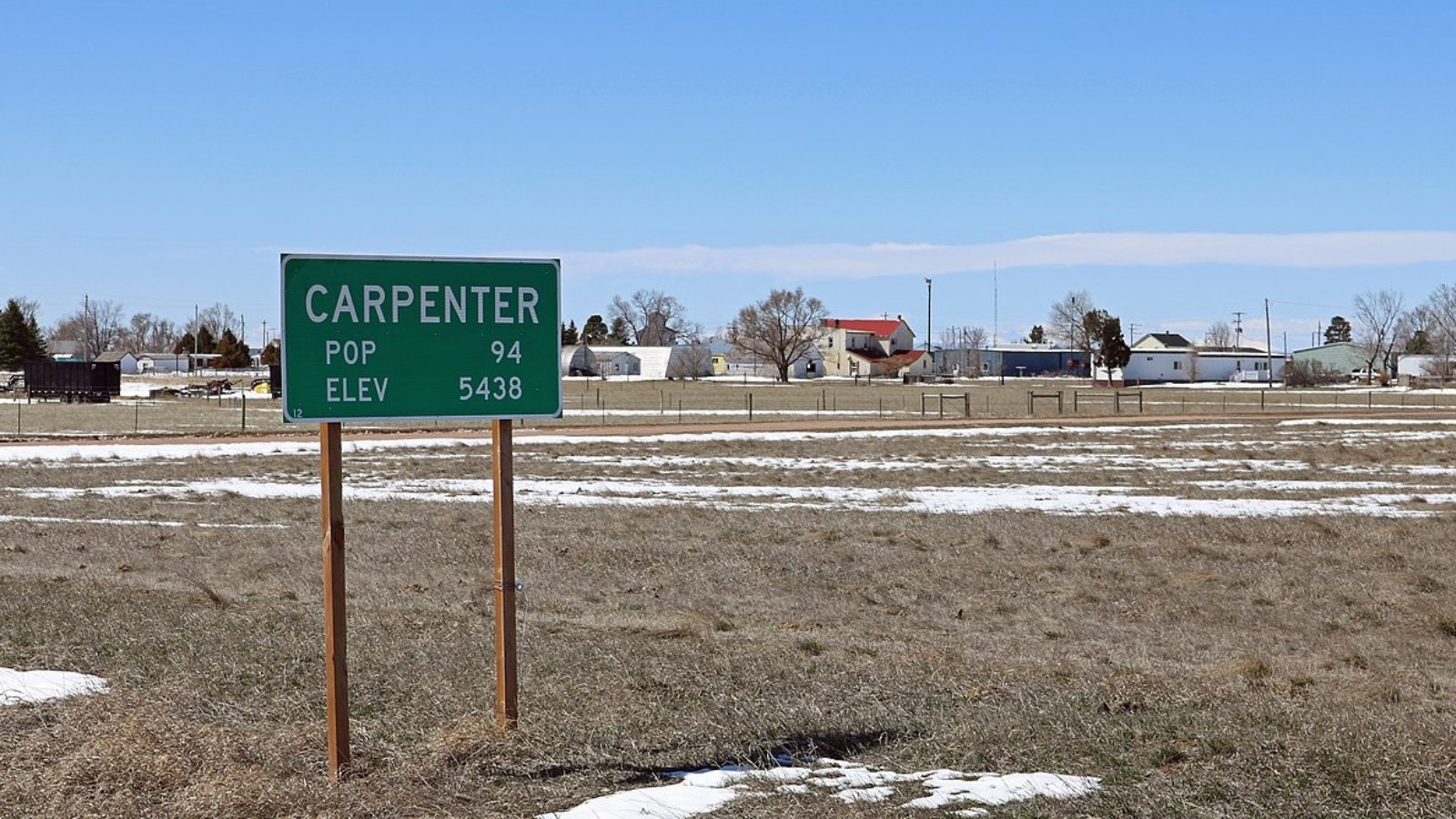 Carpenter WY Town Image
