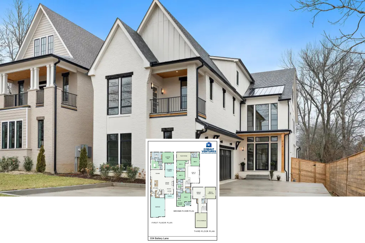 Modern Farmhouse 5-Bedroom Home with Wet Bar and Bonus Room (5,619 Sq. Ft. Floor Plan)
