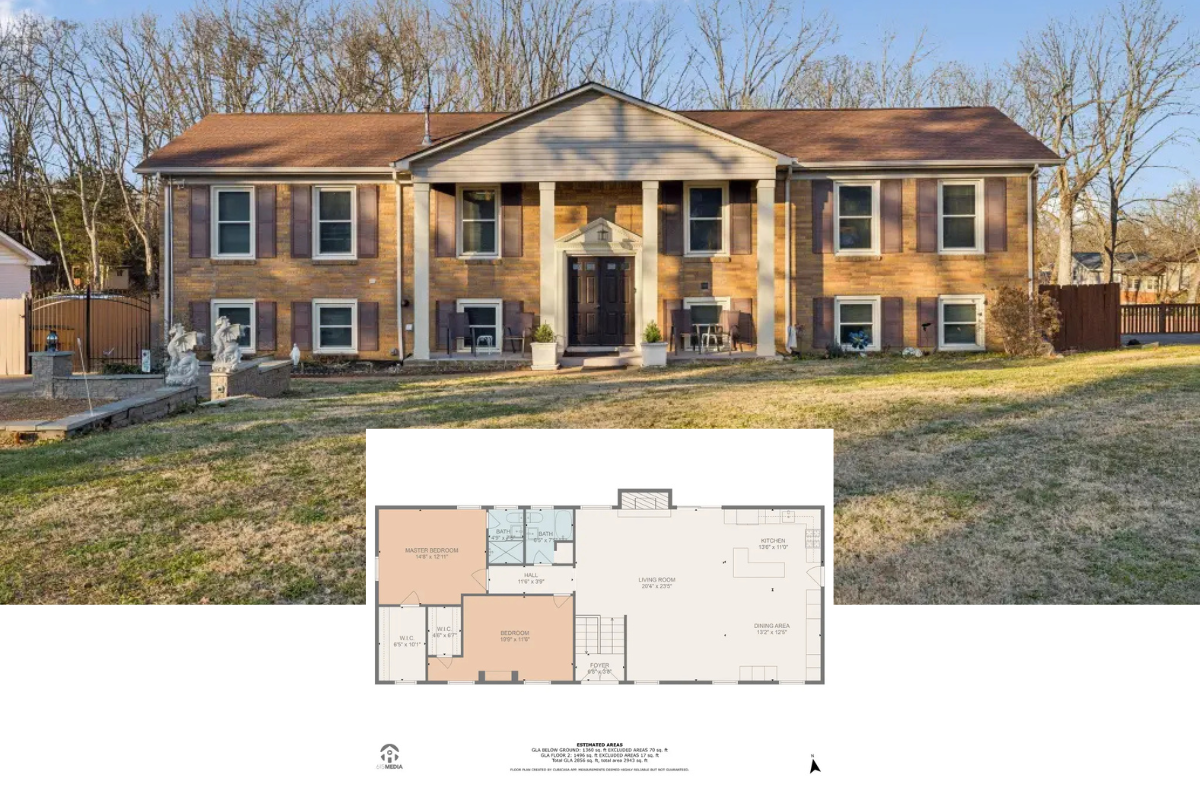 5-Bedroom Colonial-Style Home with Open-Concept Living and Covered Patio (3,202 Sq. Ft. Floor Plan)