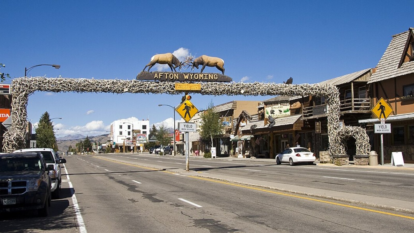 Afton WY Town Image