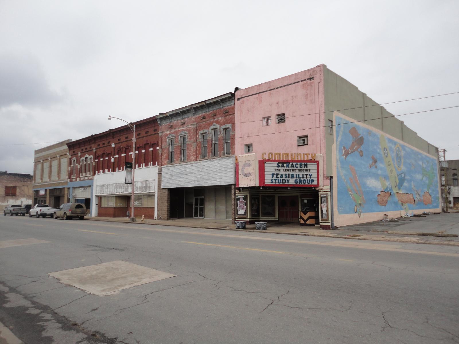 Pine Bluff Town Image