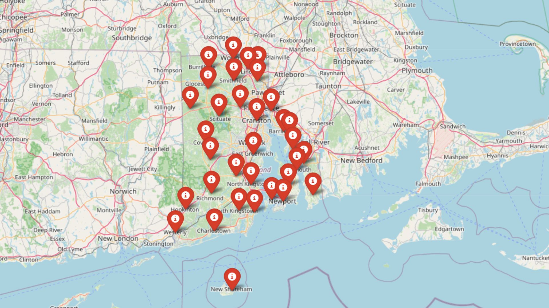 Rhode Island's 33 Most Expensive Towns for Homebuyers in 2025 (July)
