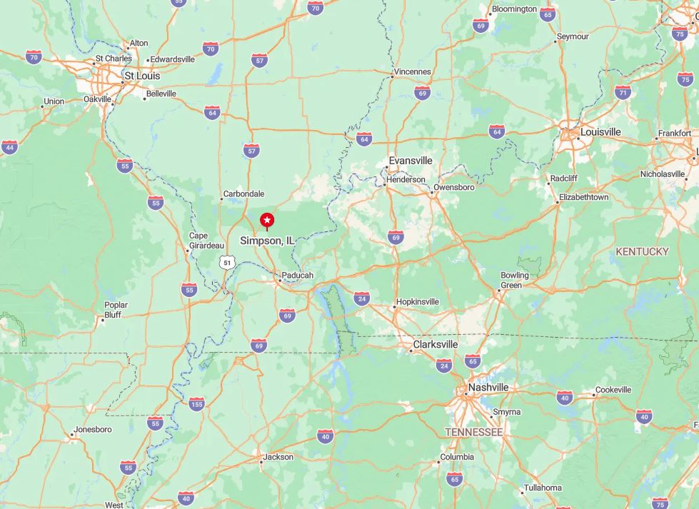 25 Secluded Towns Watching the Rivers Flow Through Southeast Illinois ...