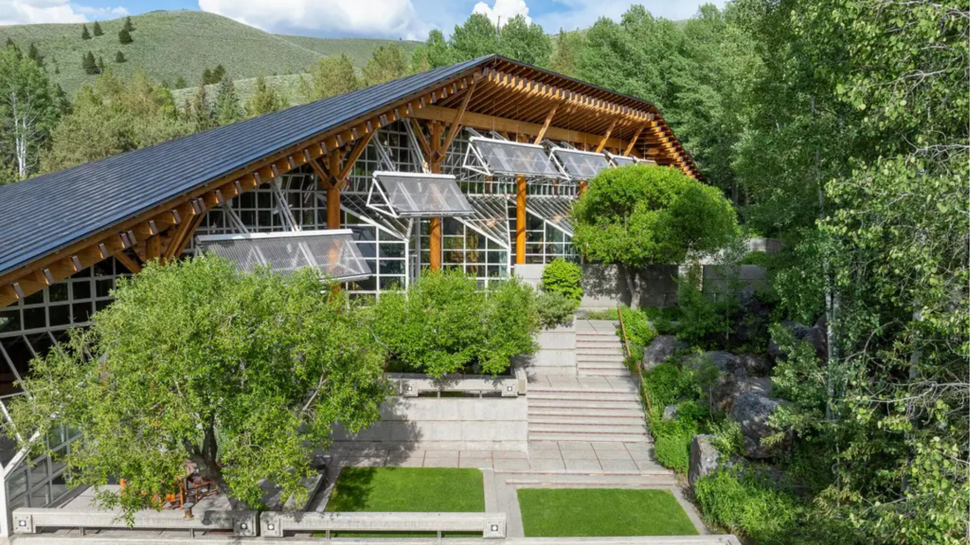 Explore This Award-Winning Sun Valley, Idaho Estate Featuring Asymmetric Swiss Alpine Chalet Design & Pristine Landscaping