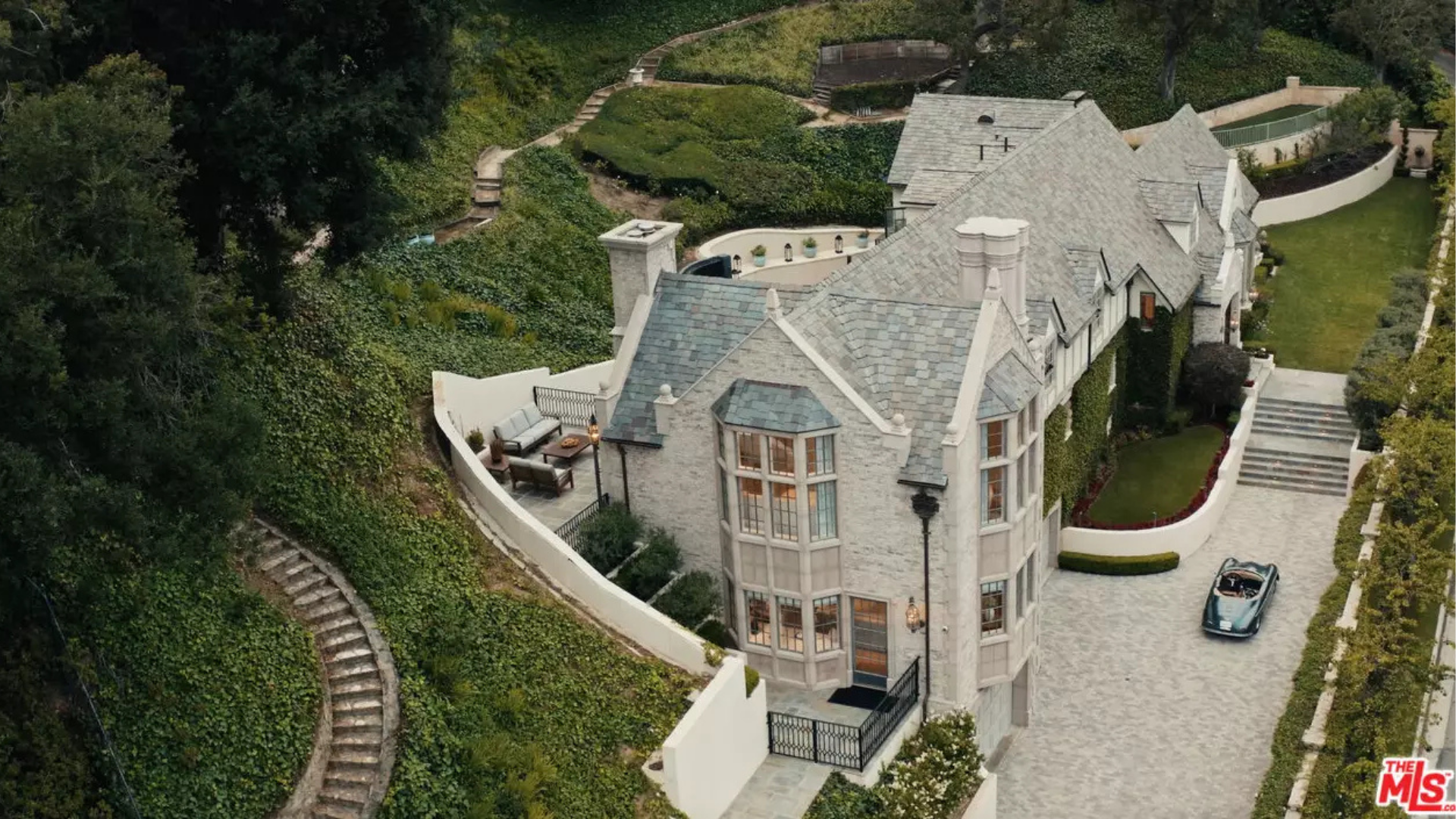 Explore this Extraordinary English Manor Built in Bel Air, Los Angeles, California in 1930, Featuring Unparalleled Luxury and Sophistication