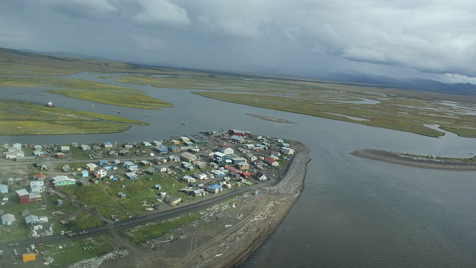 Unalakleet Town Image