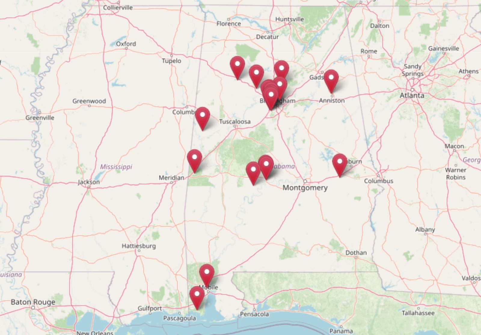 19 Low-Cost Housing Markets in Alabama (June 2025)