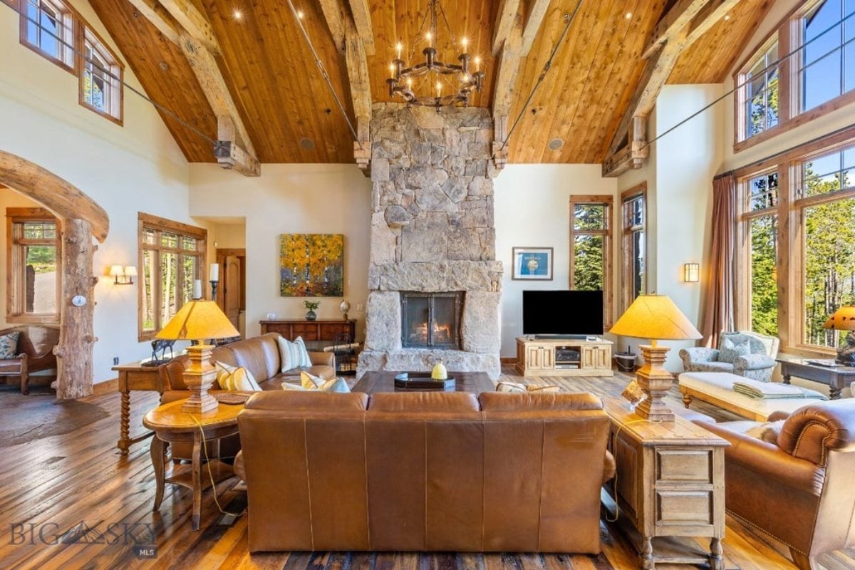 5,434 Sq. Ft. Mansion in Big Sky, MT ($11,600,000)