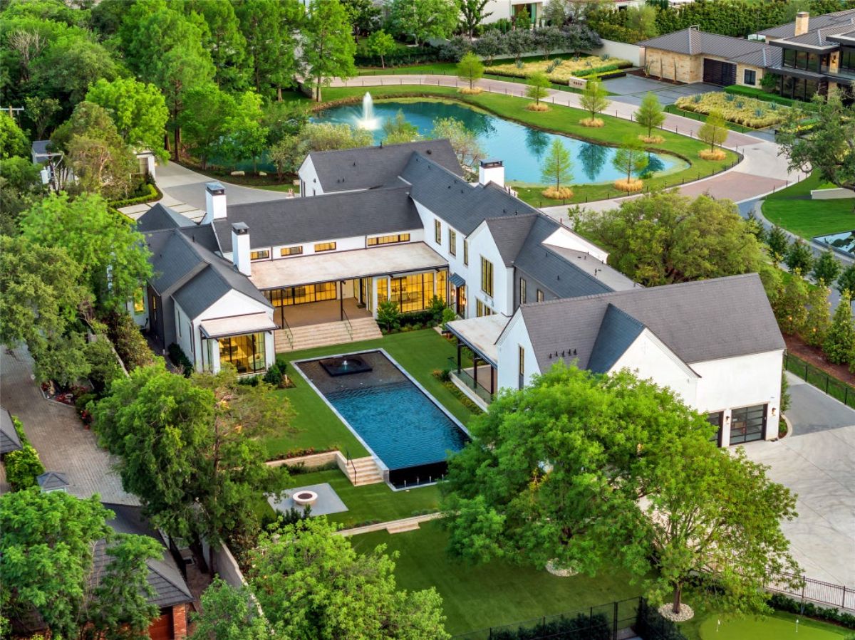 11,997 Sq. Ft. Mansion in Dallas, TX ($17,597,000)
