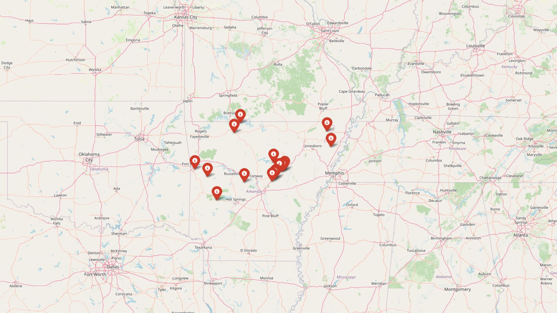 These 15 Arkansas Towns Are the Latest Targets of Investor Frenzies (July 2025)