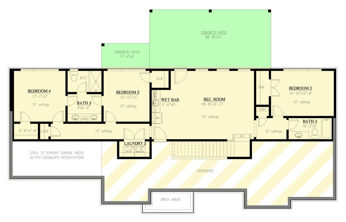 Lower Level Floor Plan