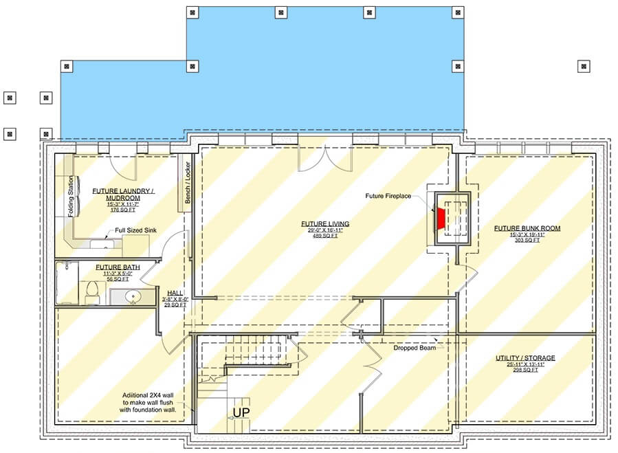 Lower Level Floor Plan