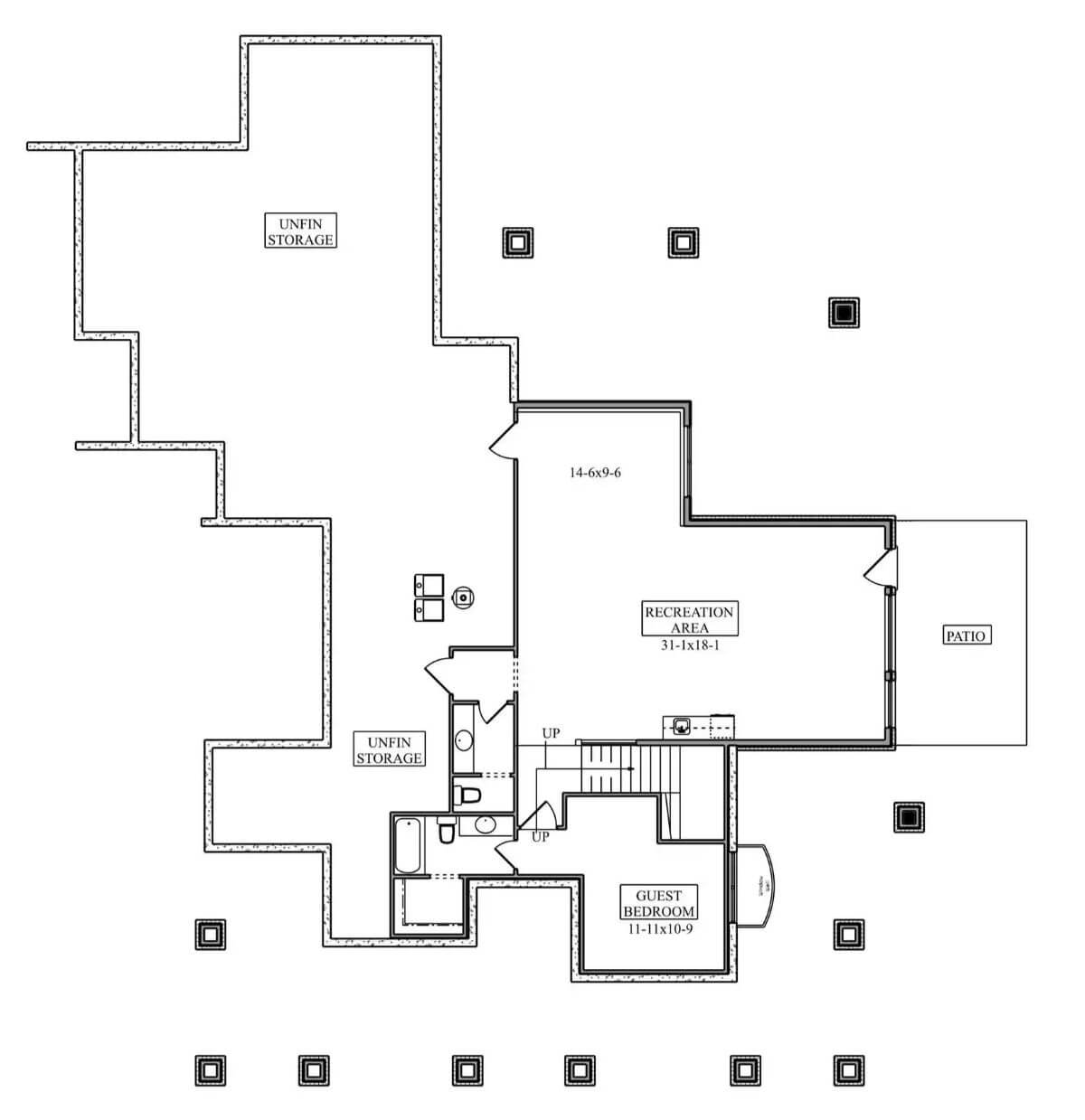 Lower Level Floor Plan