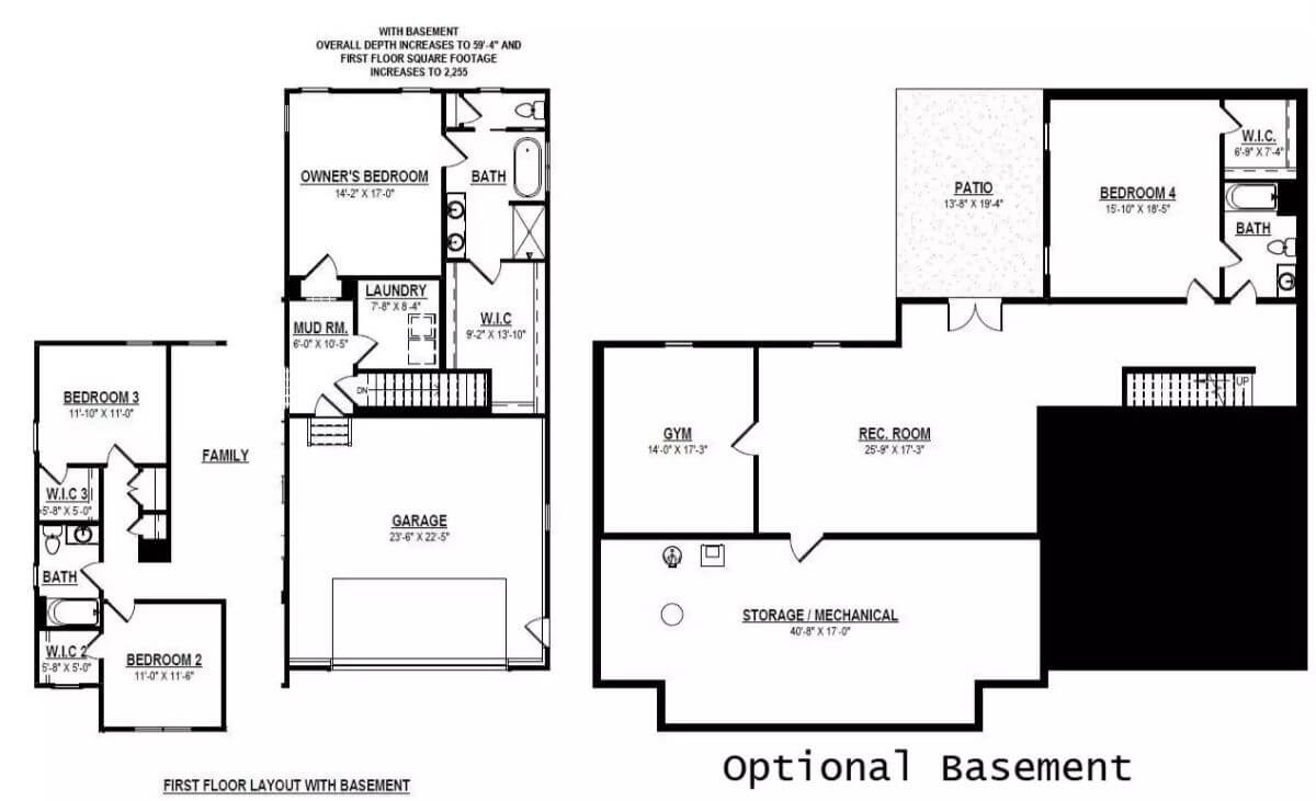 Lower Level Floor Plan