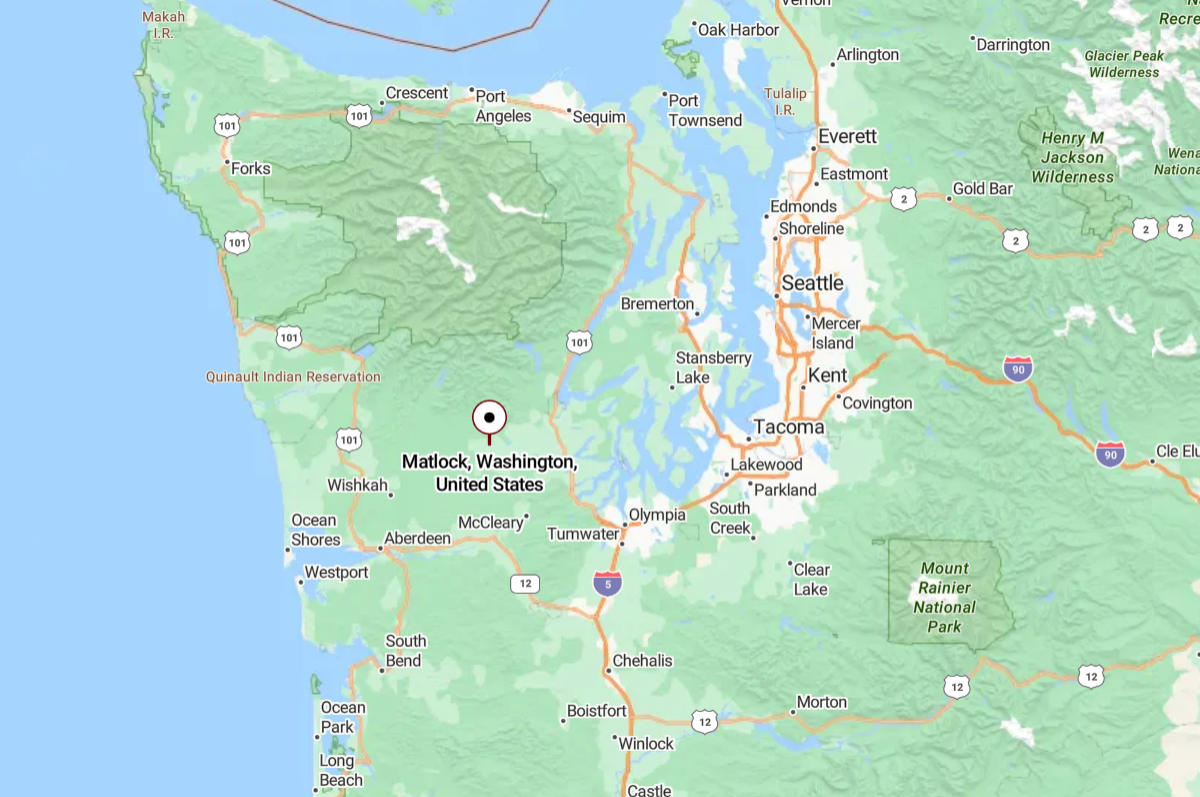 Washington State Matloc Map.pdf Wandering Through 25 Secluded Towns Embedded in Western Washington’s ...