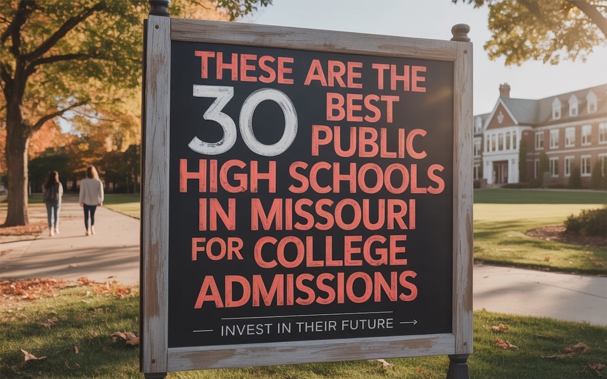 These are the 30 Best Public High Schools in Missouri for College Admissions