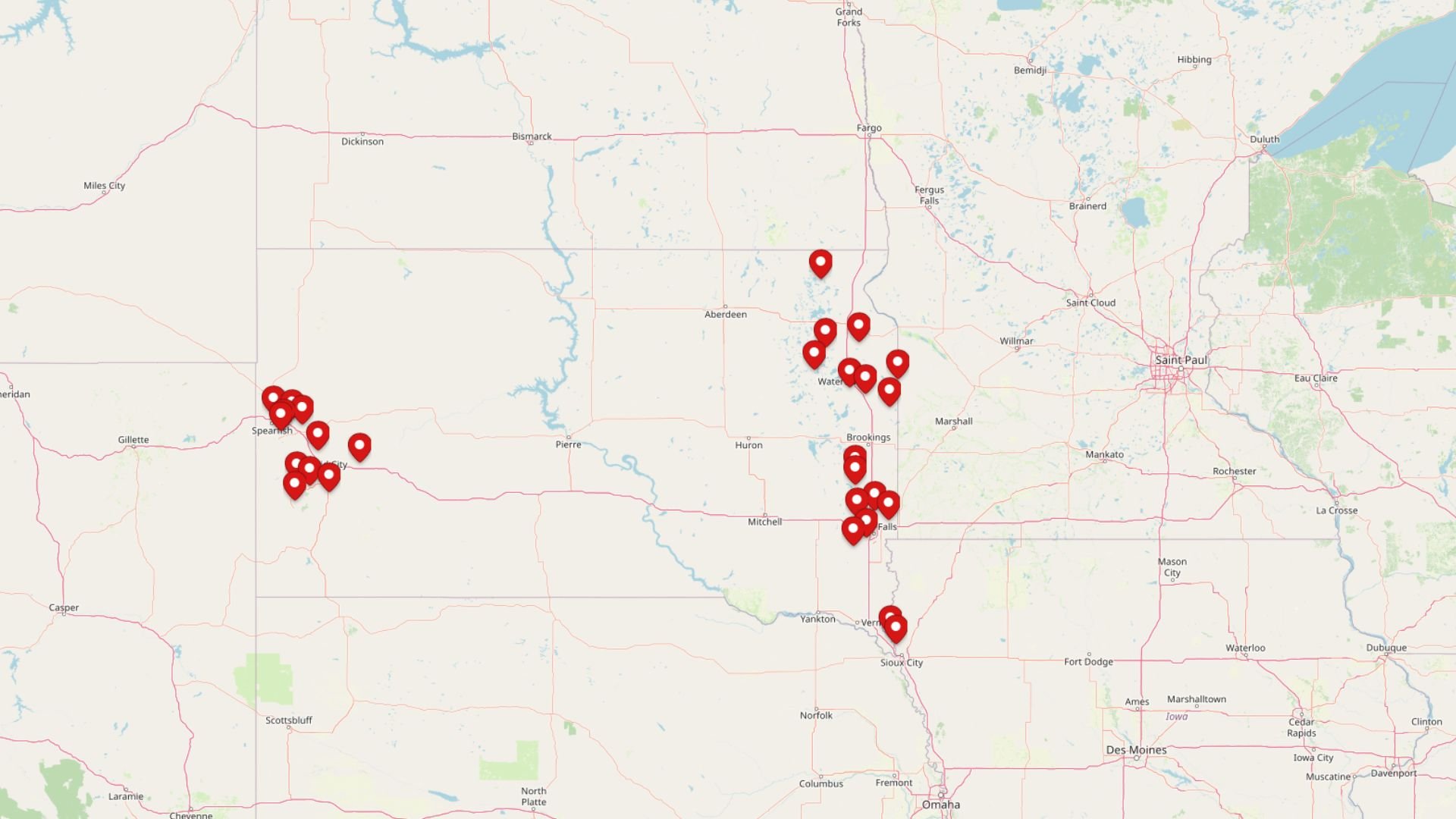 28 Towns In South Dakota Topping Price Charts As Of July 2025