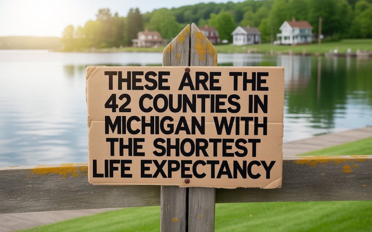 These Are the 42 Counties in Michigan With the Shortest Life Expectancy