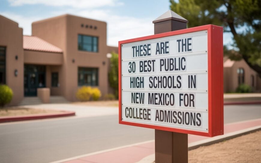 Current image: These are the 30 Best Public High Schools in New Mexico for College Admissions