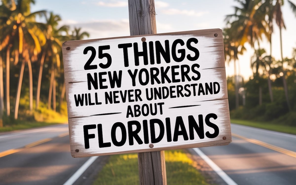 25 Things New Yorkers Will Never Understand About Floridians