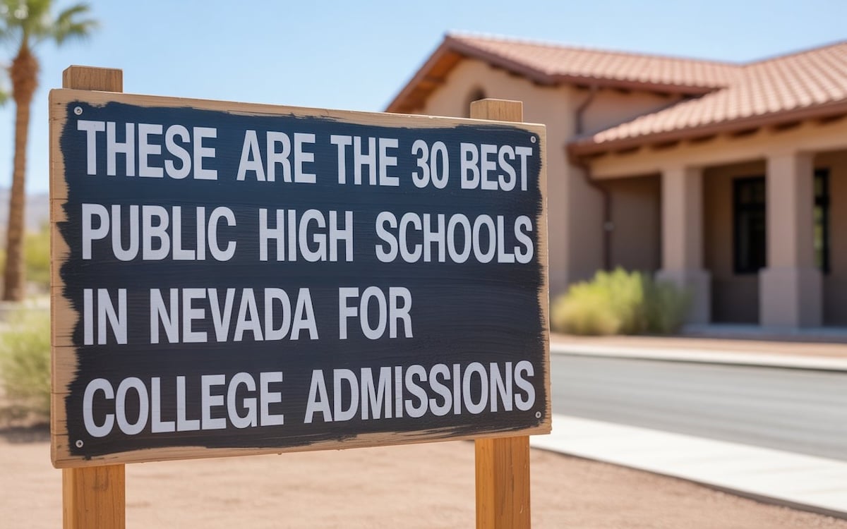 These Are the 30 Best Public High Schools in Nevada for College Admissions