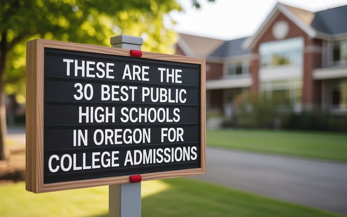 These are the 30 Best Public High Schools in Oregon for College Admissions