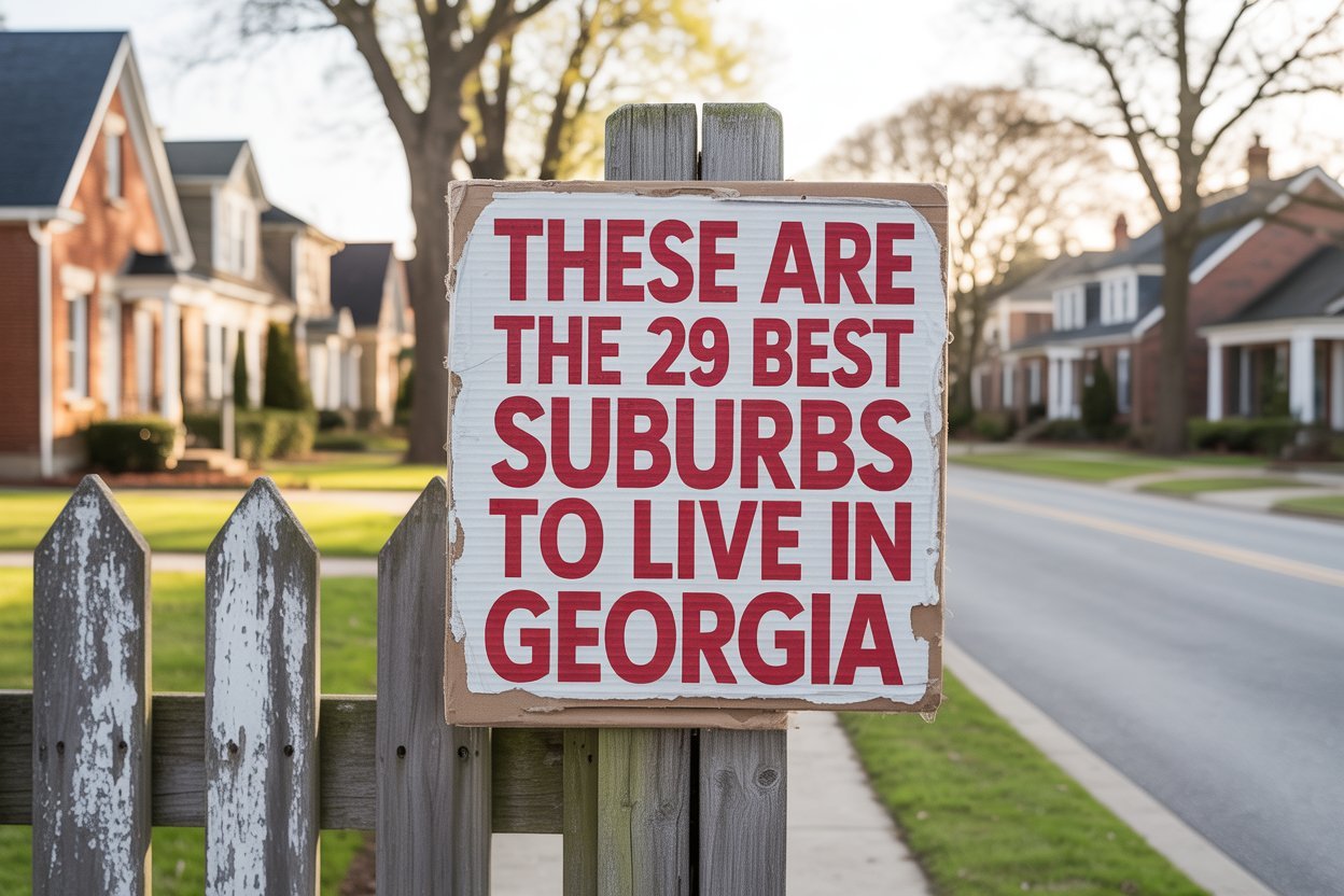 Discover 29 Suburbs that Capture the Best of Georgia Life