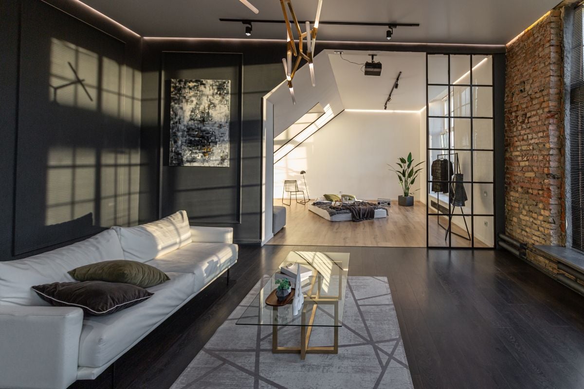Modern studio apartment