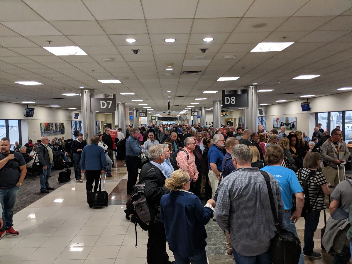 Atlanta busy airport