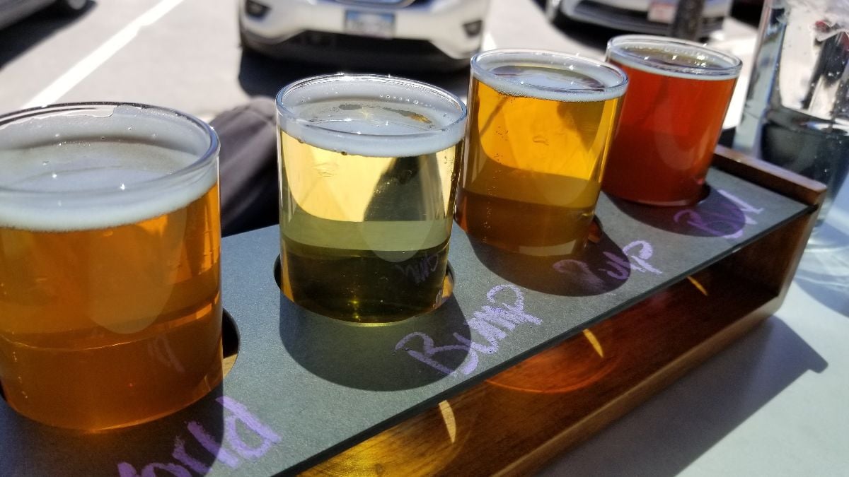 A craft beer selection in Boulder.