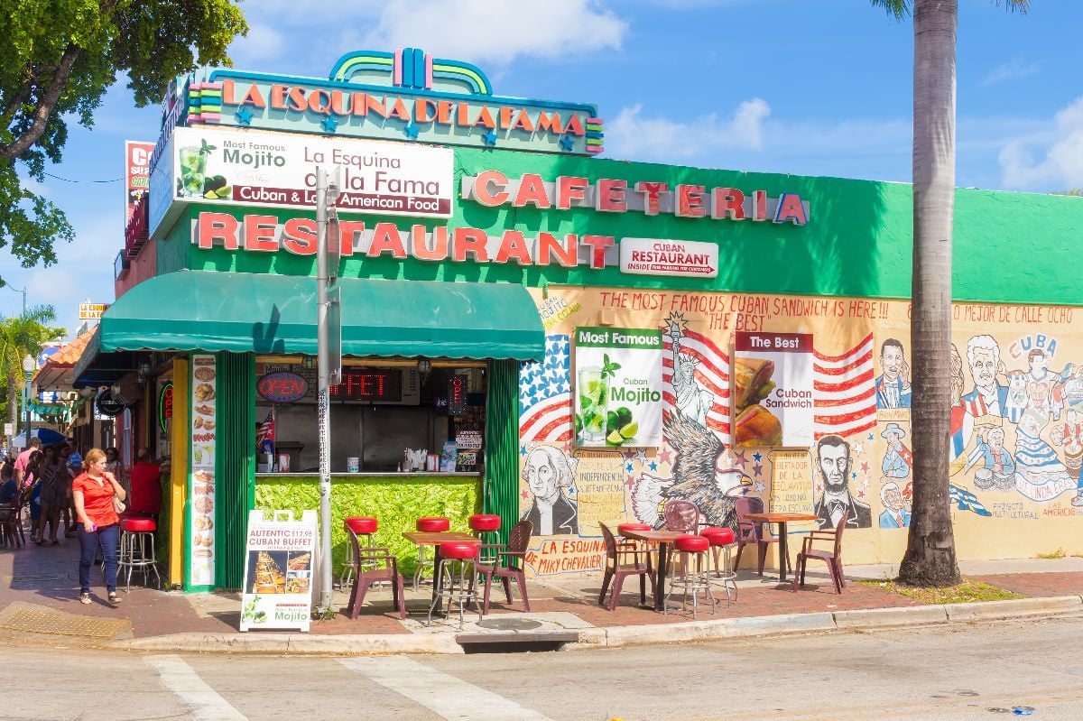 Cuban restaurant at SW 8th Street.
