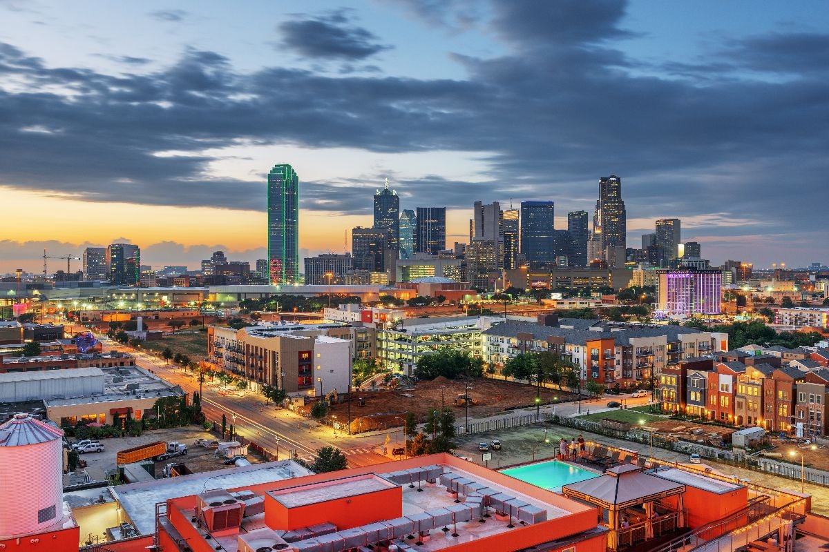 Dallas skyline