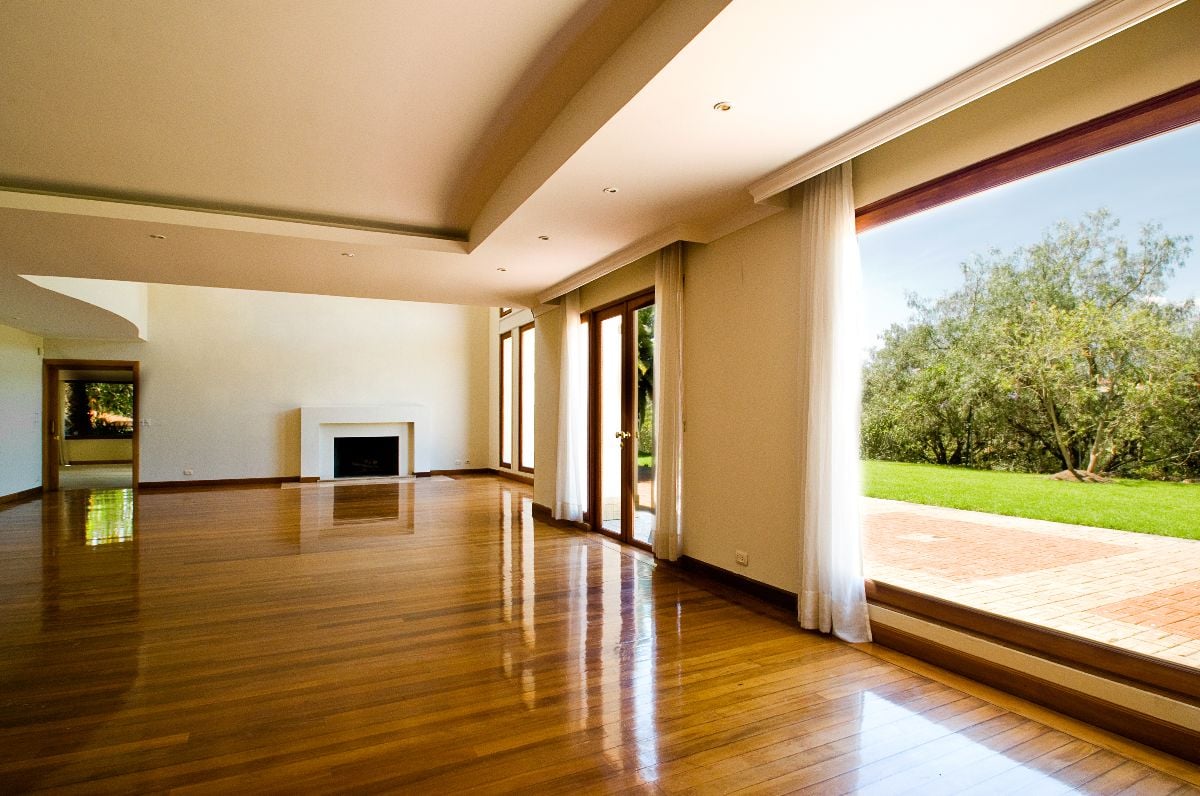 Big, empty living room