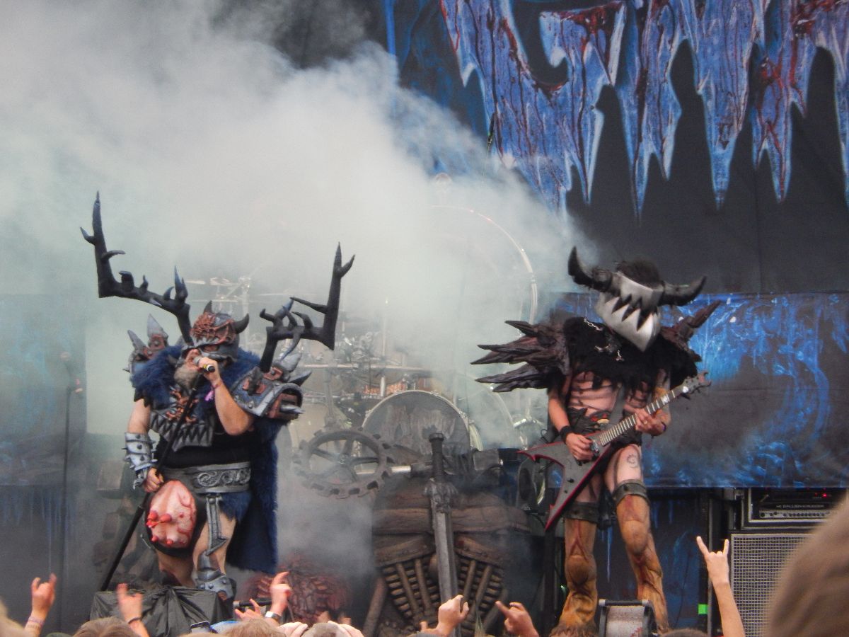 Gwar live at Riot Fest in 2014