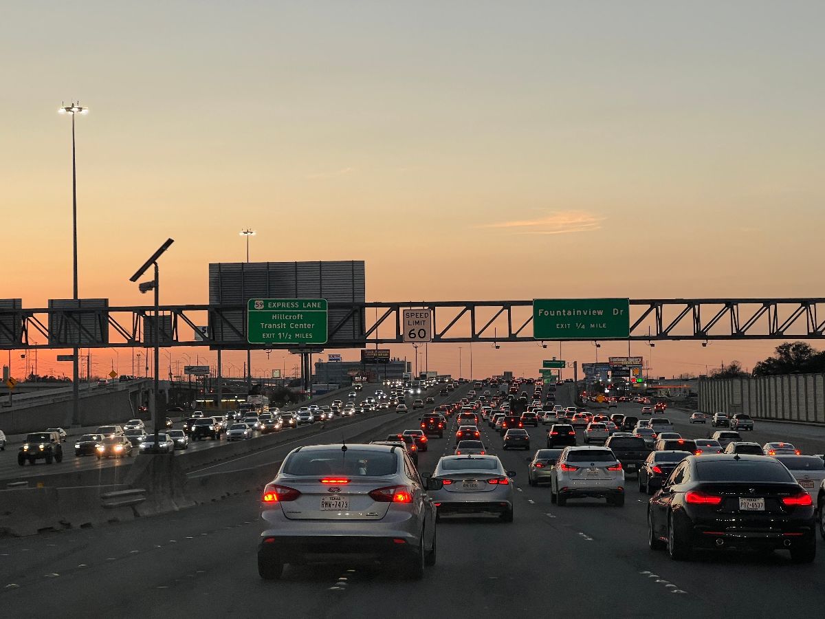 Houston traffic jam
