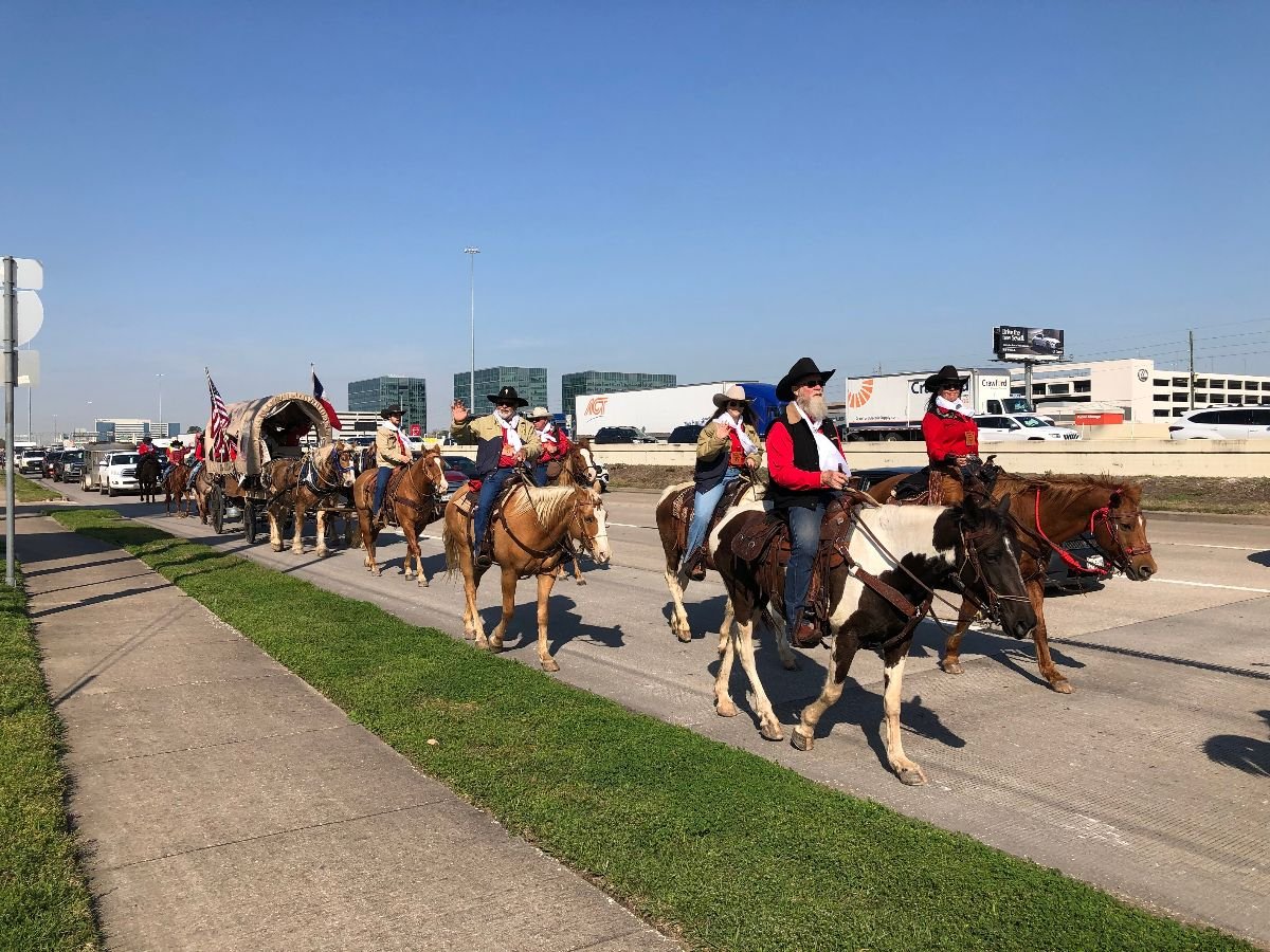 Rodeo season in Houston.