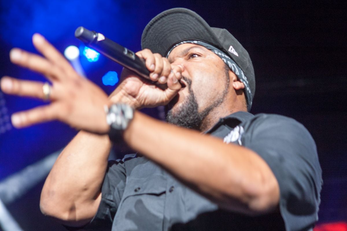 Ice Cube hip hop legend attends the 2016 One Music Fest concert in Atlanta Georgia.