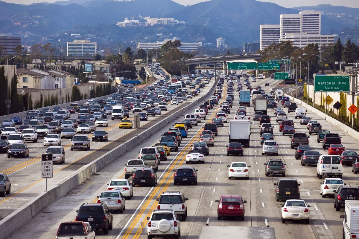 Traffic in Los Angeles