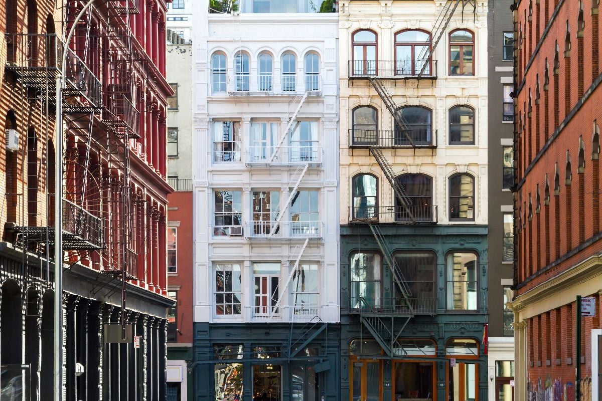 Buildings in the Soho neighborhood of Manhattan