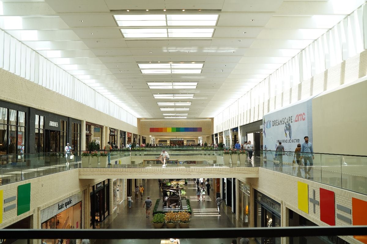 Interior of NorthPark Mall