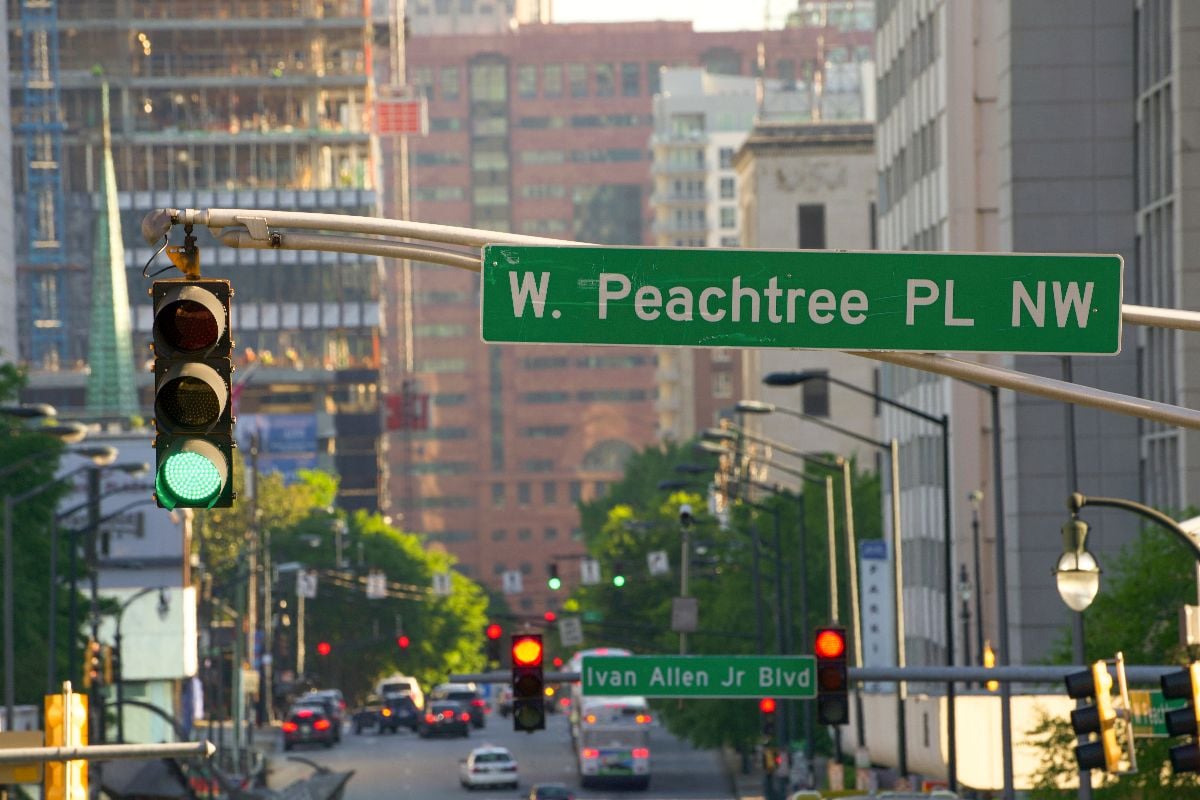 W. Peachtree PL NW